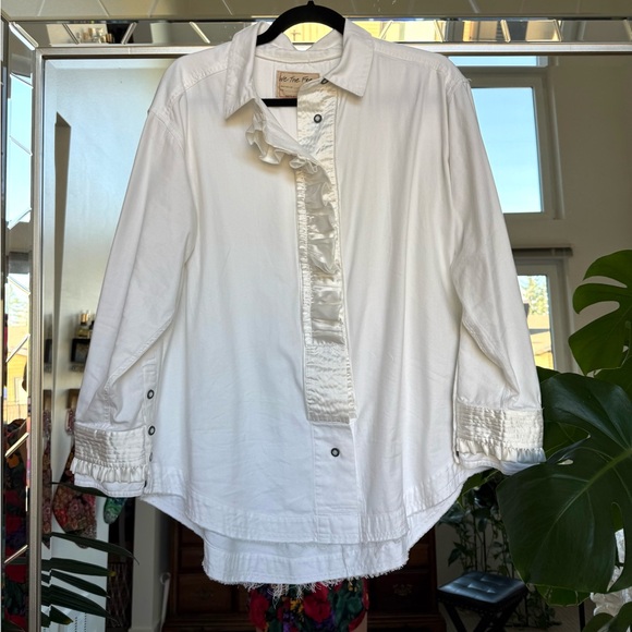 Free People We The Free | Night Moves Button Down Shirt - Picture 2 of 10